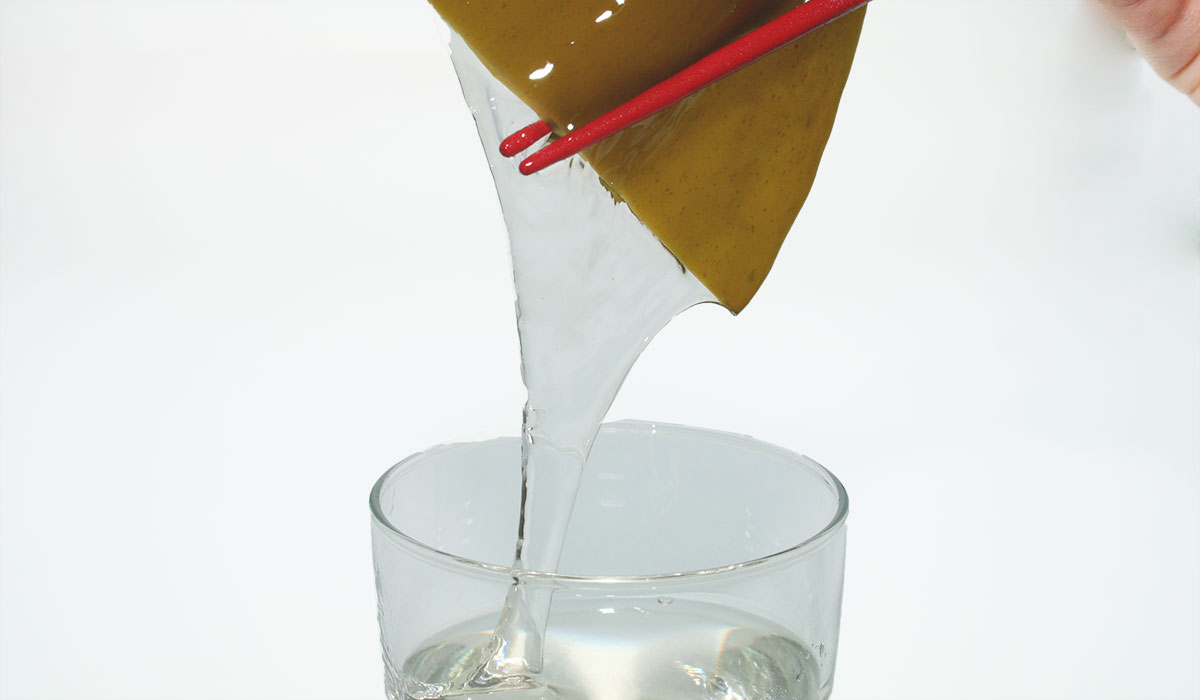 粘りの強さにおいて、がごめ昆布で作った昆布水の右に出るものはありません。